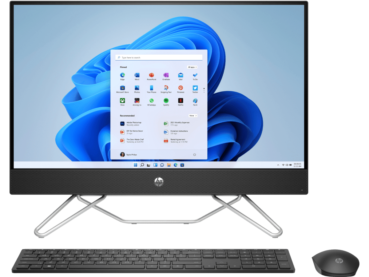 Computadora All-in-One HP 24-cb1021la, 23.8", Intel Core i5 12va, 8GB RAM DDR4, 512GB SSD M.2