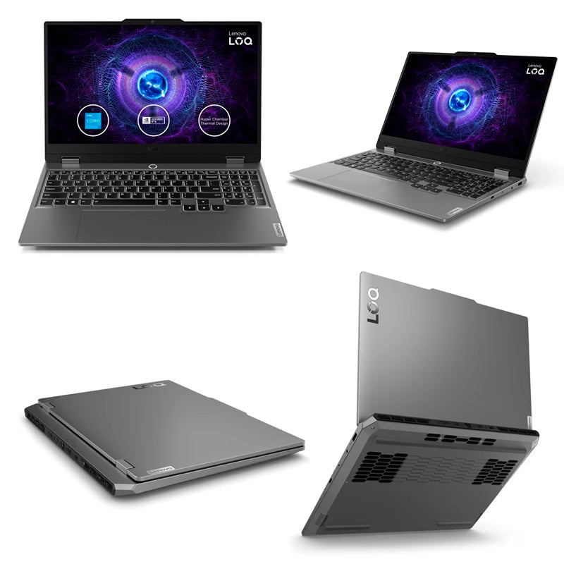 Laptop Lenovo LOQ 15IRX9, 15.6", Core i7 13va gen, 12GB RAM DDR5, 512GB SSD M.2, 6GB RTX 3050