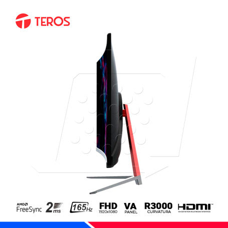 Monitor Teros TE-2470G, 23.8" VA, 1920x1080 Full HD, HDMI, CURVO