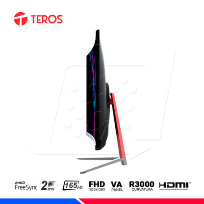 Monitor Teros TE-2470G, 23.8" VA, 1920x1080 Full HD, HDMI, CURVO